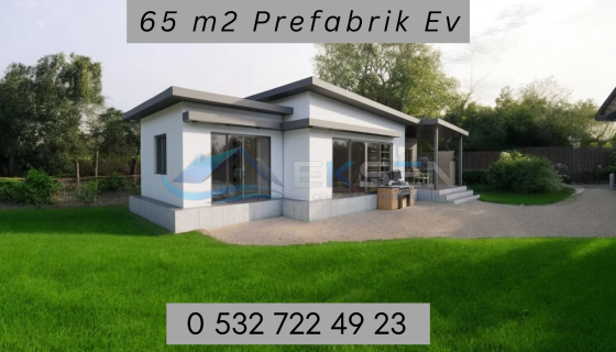 65 m² Prefabrik Ev