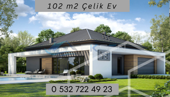 102 m² Çelik Ev
