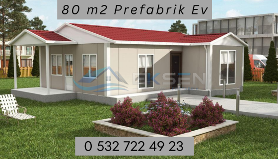 80 m² Prefabrik Ev 