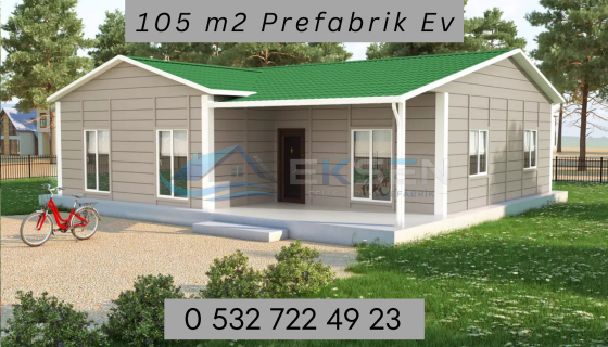 115 m² Prefabrik Ev