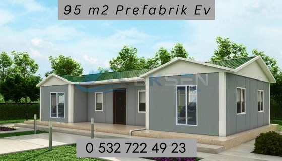 95 m² Prefabrik Ev